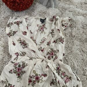 Floral Wrap Dress